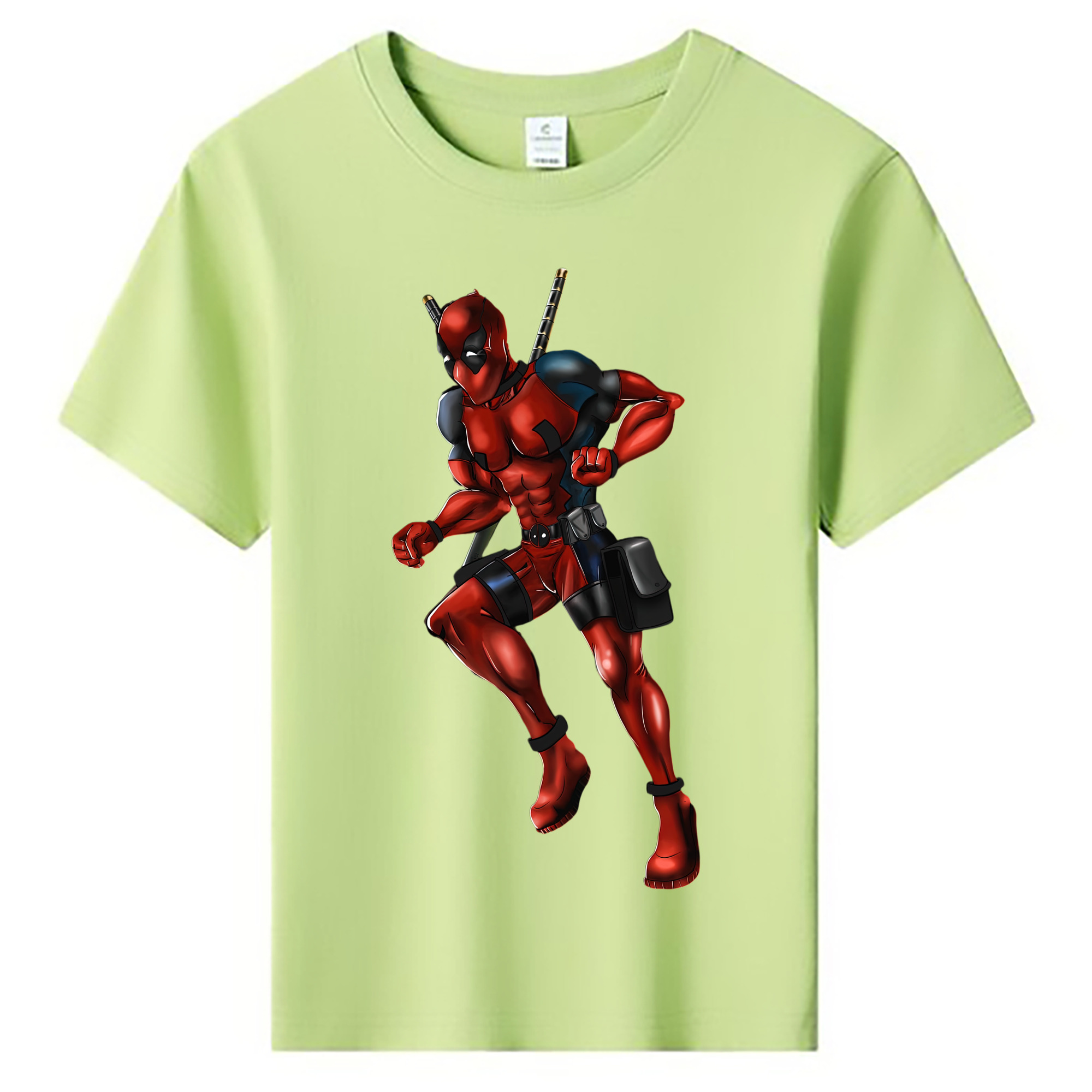 Deadpool デッドプール 綿100％キッズTシャツ（フロントプリント）